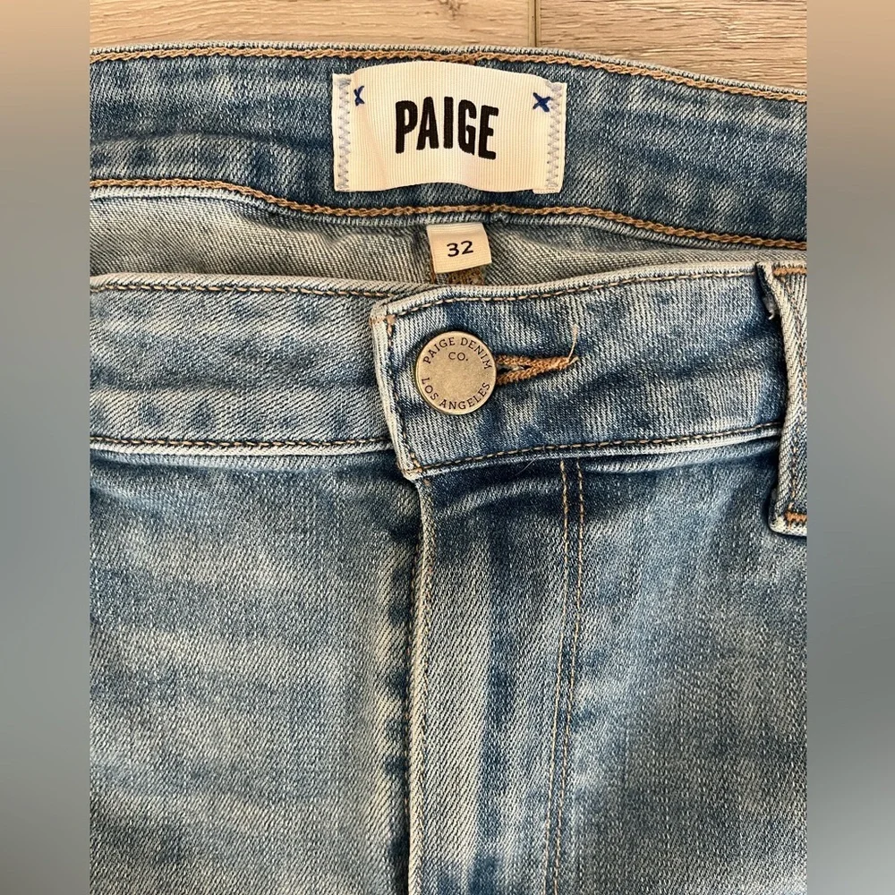 PAIGE Light Blue Skinny Jeans - Picture 2 of 4